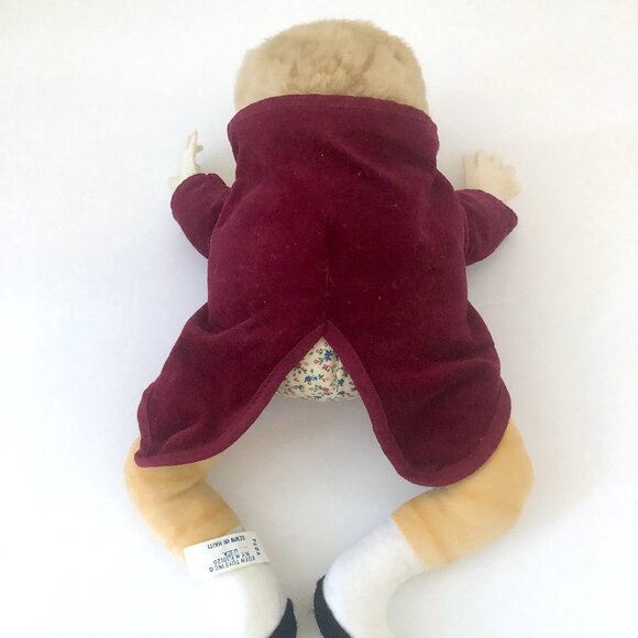 Vintage JEREMY FISHER FROG Plush 1982 Eden Toys Beatrix Potter Peter Rabbit - Picture 3 of 9